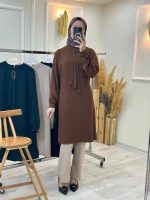 Kravatlı Detaylı Tunik