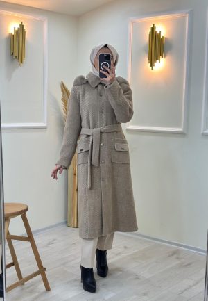 Cep Detaylı Angora Kaban