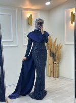 Taş İşlemeli Abiye